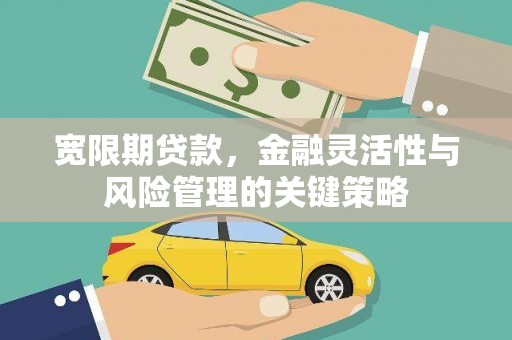 大石桥宽限期贷款，金融灵活性与风险管理的关键策略