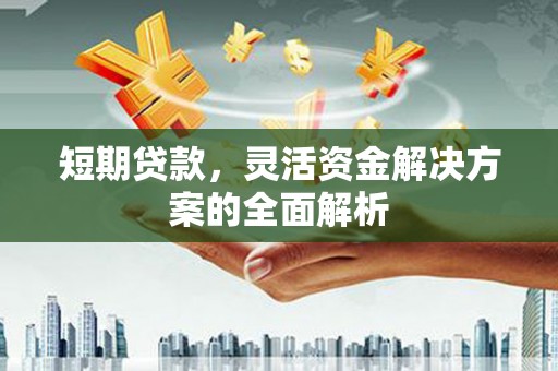 大石桥短期贷款，灵活资金解决方案的全面解析
