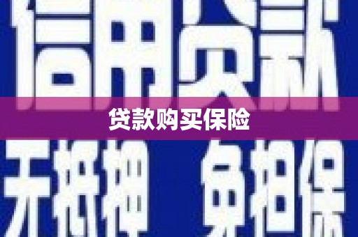 大石桥贷款购买保险