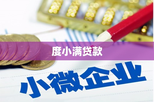 大石桥度小满贷款
