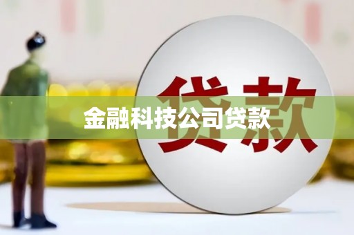 大石桥金融科技公司贷款