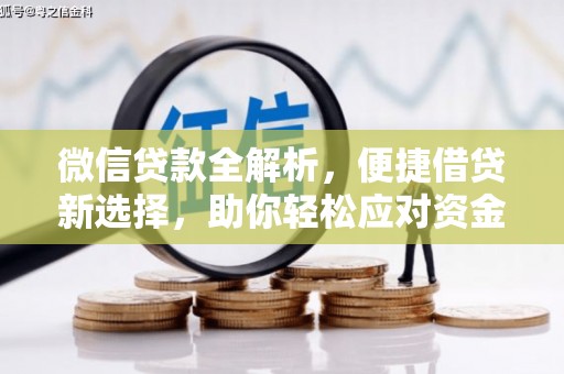 大石桥微信贷款全解析，便捷借贷新选择，助你轻松应对资金需求